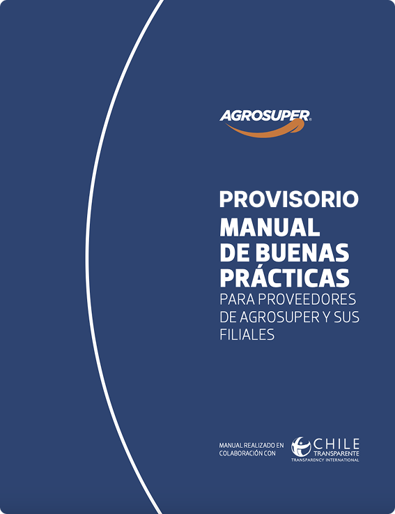 Manual de buenas prácticas para Proveedores